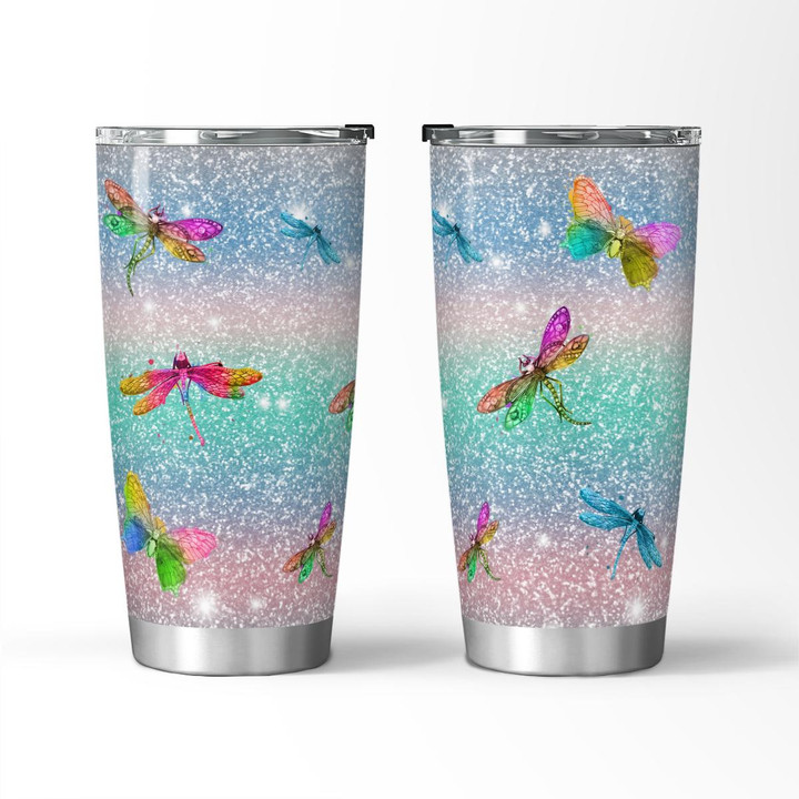 butterfly and dragonly tumbler 20oz