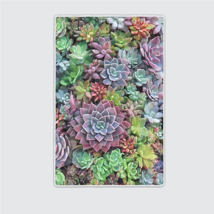 succulent rug