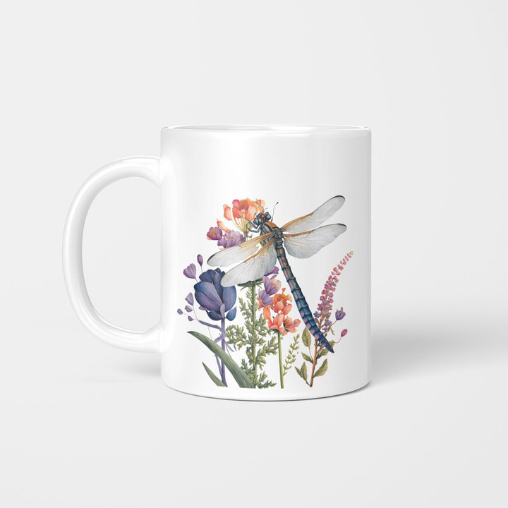 dragonfly mug