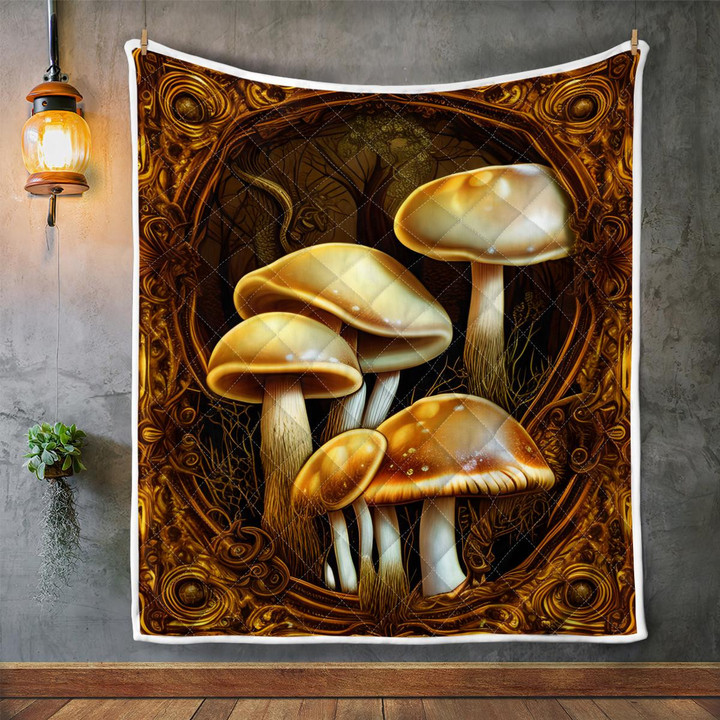 Mushrooms quilt