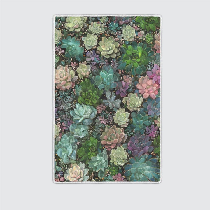 Succulent rug