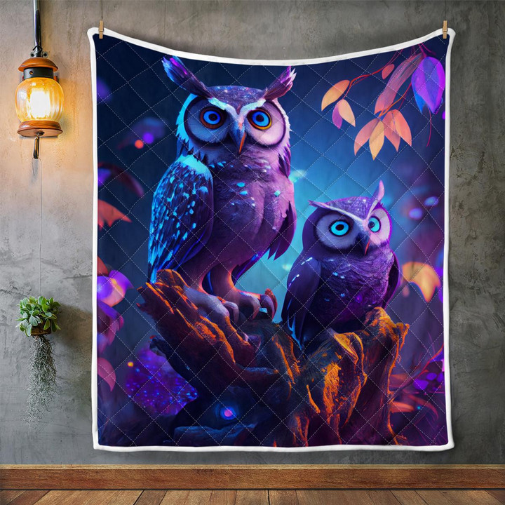 owls quilt