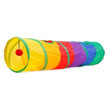 Foldable Cat Tunnel Toy Colorful Collapsible Tube Extendable Cat Toys