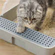 Semi-Closed Cat Litter Box