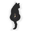 Wagging Tail Cat Wall Clock