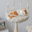 Woven Hanging Swing Cat Hammock Bed