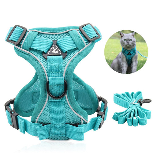 Pet Adjustable Harness With Leash