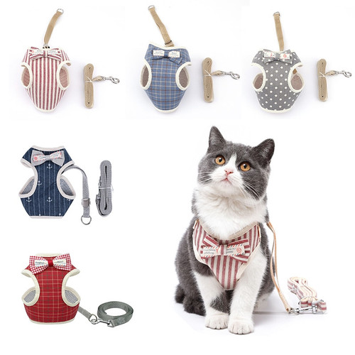 Bow Tie Cat Harness and Leash