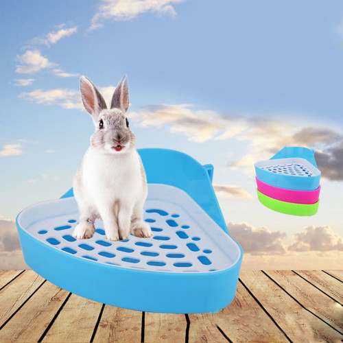 Pet Plastic Potty Training Pet Toilet For Small Animal Litter Tray