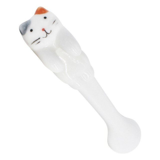 Ceramic Cute Cat Spoon