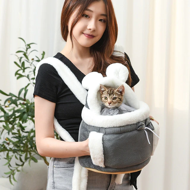 Winter Pet Carrier Bag For Small Cat