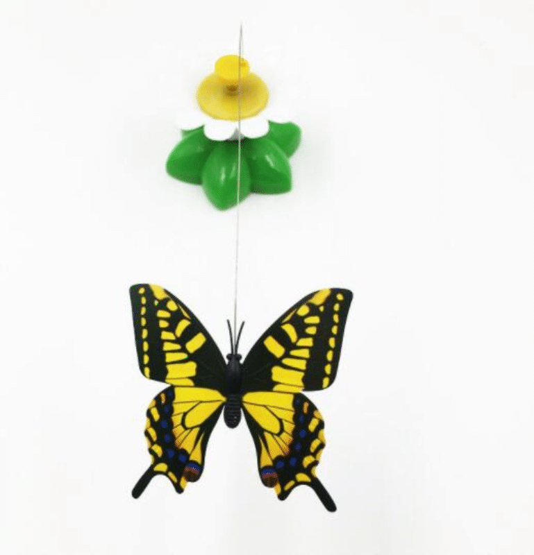 Butterfly Electric Interactive Rotating Cat Toy