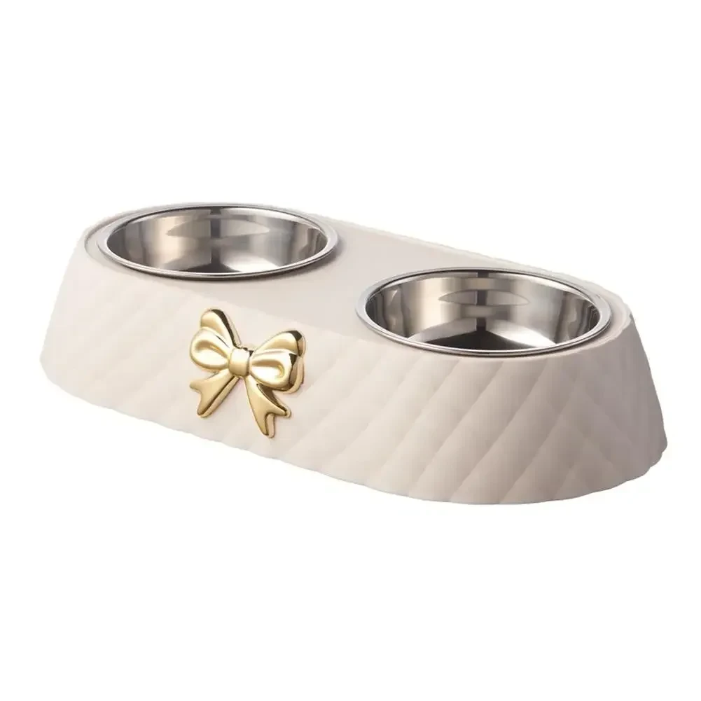 Elegant Double Pet Bowl