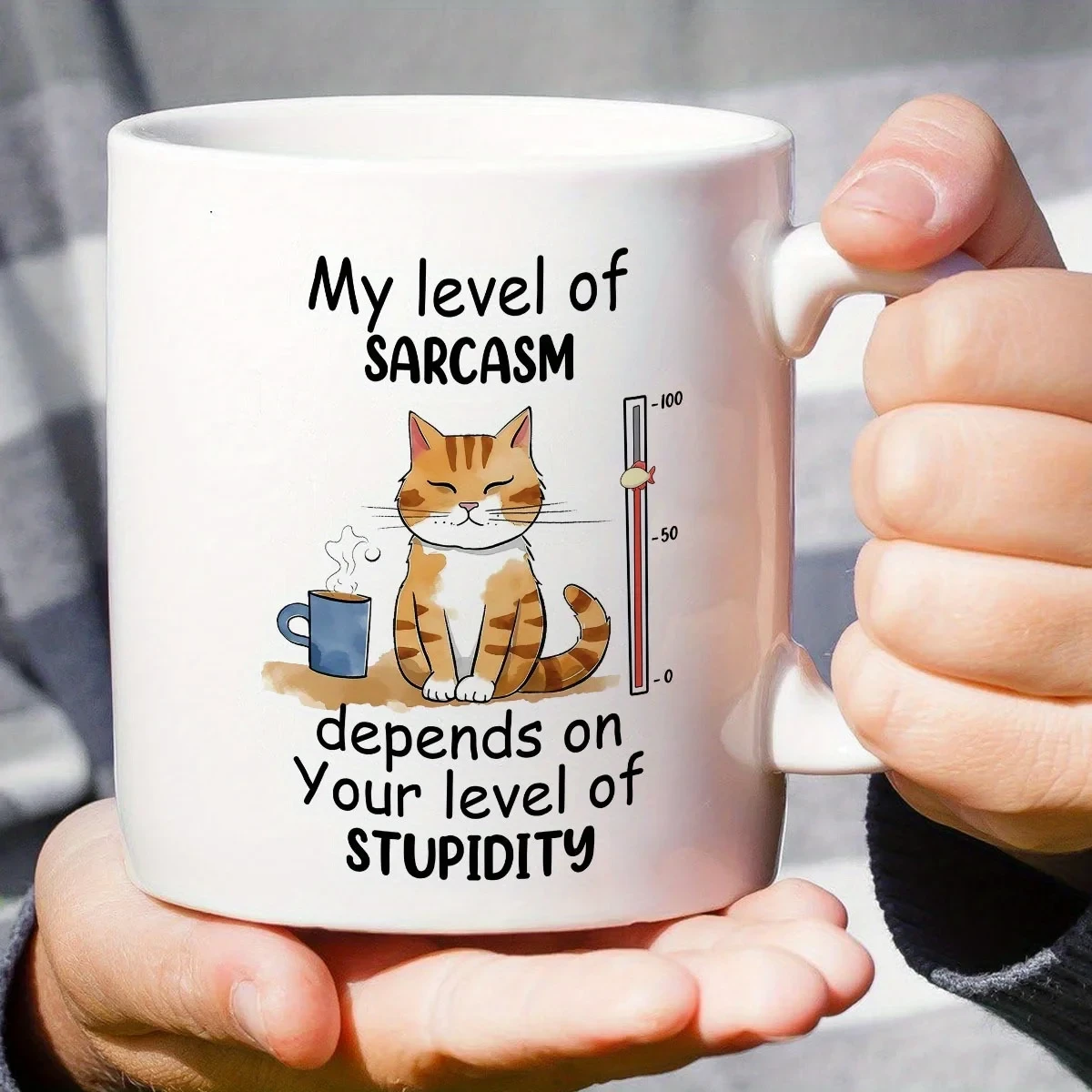 My Level of Sarcasm Mug 