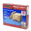 Bankers Box Heavy Duty Storage Boxes, 10" x 12" x 15" (10 Pack), Kraft Brown