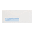 Universal #10 Security Tinted Window Business Envelope, V-Flap, White, 500ct.