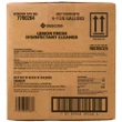 Member's Mark Commercial Lemon Fresh Disinfectant Cleaner, 1 gal., 4 Pack