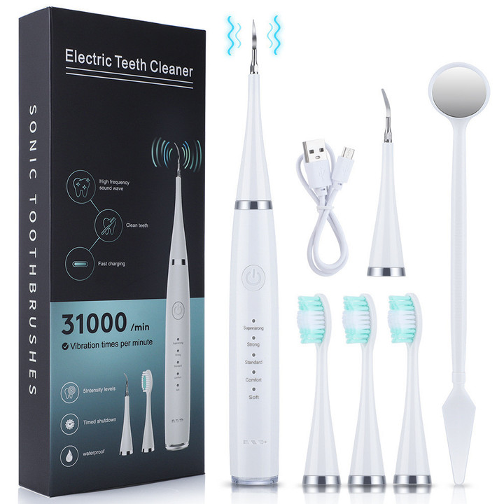 (Last Day Sale- SAVE 50% OFF) Electric tooth cleaning instrument -Teeth Cleaner