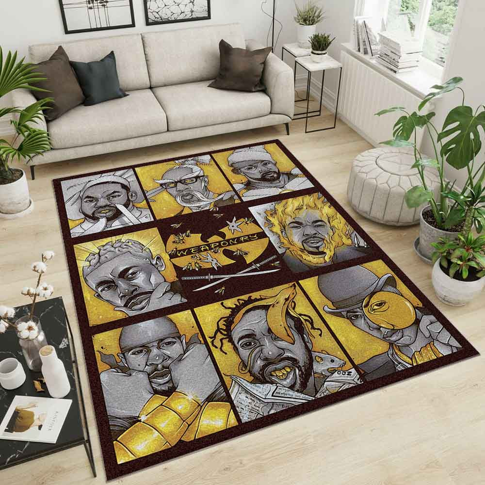 Wu Tang Clan Hiphop Carpet Area Rugs - Lovely Product UK