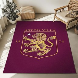 Aston Villa Football Club 1874 AVFC 15 Rug