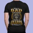 Being A Grampa Is Priceless - Lion Back Happy Fathers Day Shirt Gift