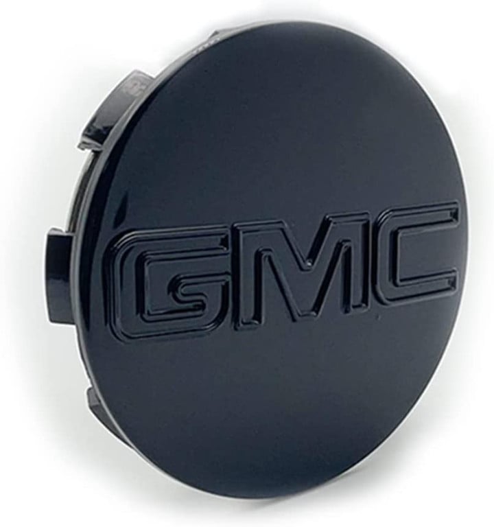 GMC Wheel Center Hub Cap, Car Wheel Center Cap Hubcap Cover 2007-2013 88963143 (3.25inch/83mm) GM-Black Mirror One Size
