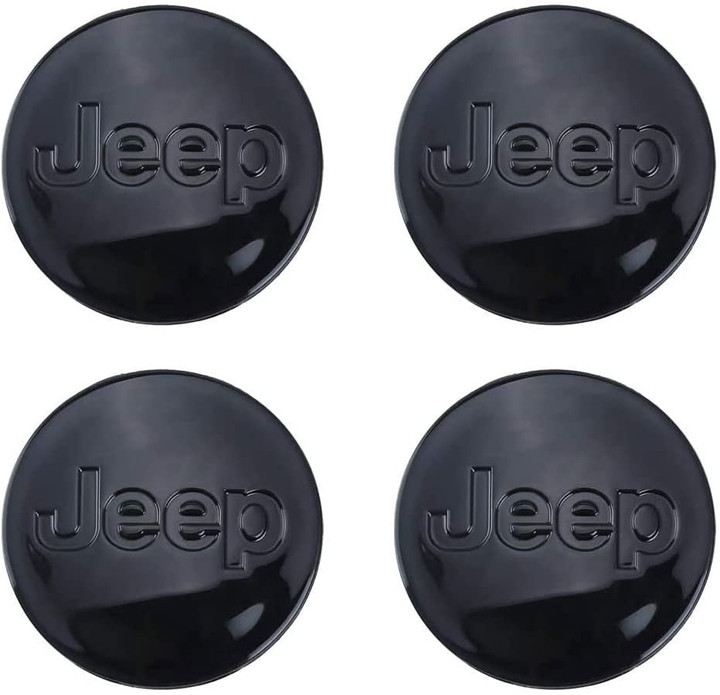 4pcs for Jeep Wheel Center Caps Parts,64mm/2.42 inch Rim Center Hub Caps for Jeep