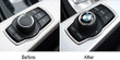 Compatible with 29mm Multimedia Control Badge Alloy Sticker M 1 3 5 x1 x3 x5 x6 GT for Car Accessories (29MM Multimedia)