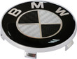 4PCS Wheel Center Cap for BMW, 68mm Wheel Center Hub Caps Covers for 3 4 5 6 8 Series Etc (Black)