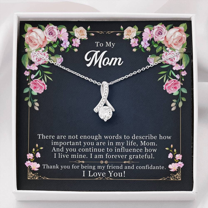 Mothers Necklaces - Forever Grateful - Gifts for mothers - 