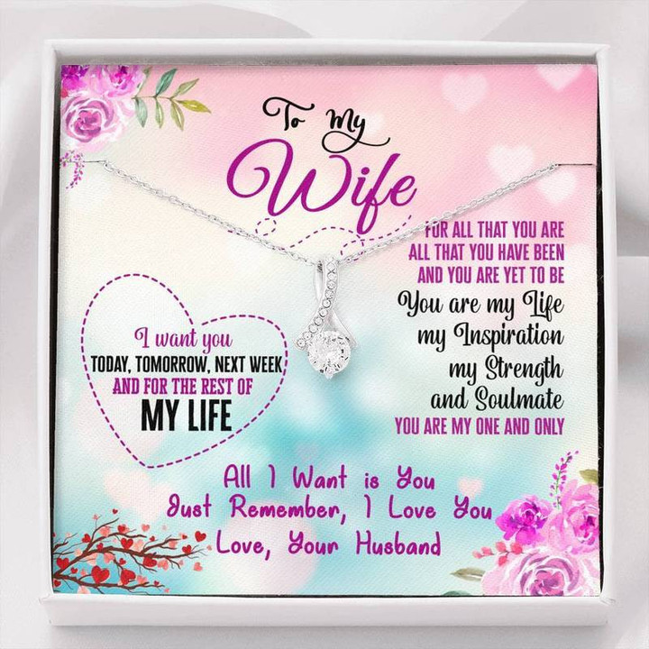 Alluring Wife Necklace I want you today tomorrow