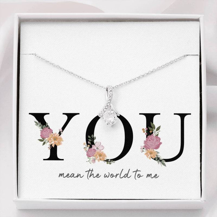 You mean the world (Alluring Beauty Necklace)