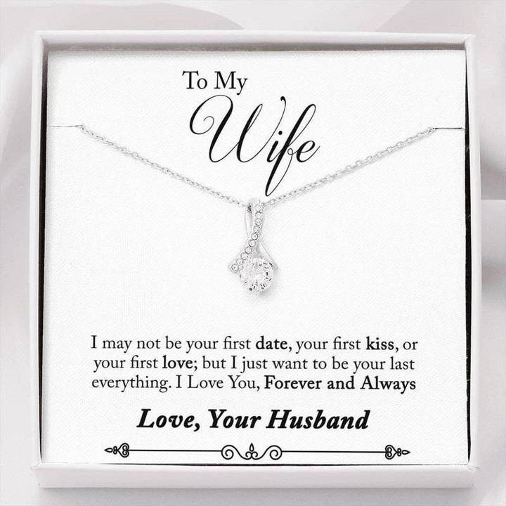 To My Wife Forever and Always Alluring Beauty Necklace