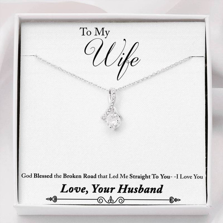 To My Wife Necklace From Husband