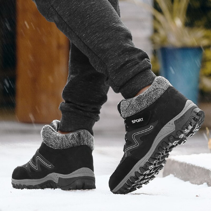 [#1 Trending Winter 2021] PREMIUM Snowy Villi Leather Ankle Boots