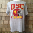80s vintage USC Trojans football T shirtLargeUniversity of Southern California