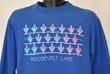 80s Roosevelt Lake Rainbow Cactus t shirt Large