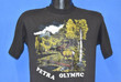 80s Petra Olympic the Challenge Forest Moose t shirt Medium