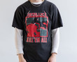 1990s Vintage Metallica T shirt  Killem All  Black T shirt