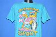 80s Drinking Is My Favorite Sport Beer Cat t shirt Large