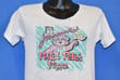 80s We B Jammin Pistol Petes Pizza Distressed t shirt Small Vintage tee