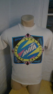 1980s Avia Atheltic Attire Shirt Single Sided Single stitched