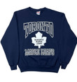 Made In Canada Nhl Vintage Vtg 1990s Toronto Maple Leafs Nhl Graphic Logo Crewneck