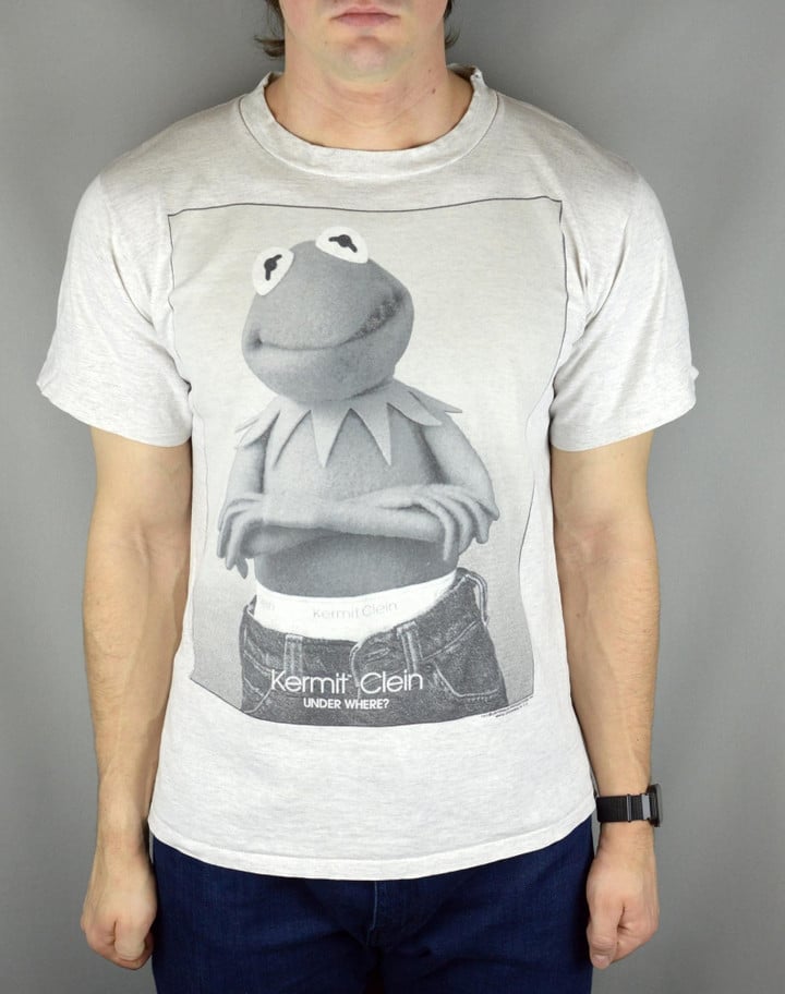 Vintage Kermit Clein Under Where 90s T Shirt Single Stitch