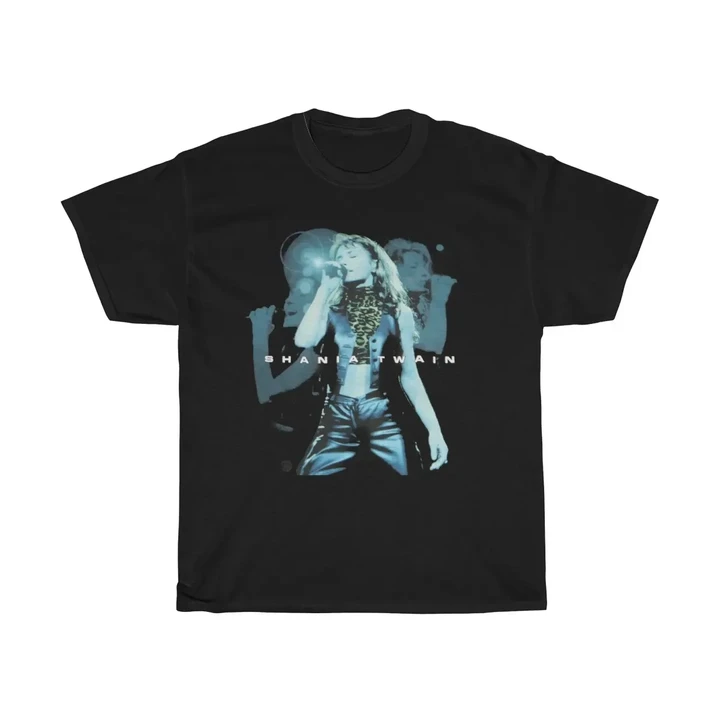 Vintage90s Shania Twain 1998 Tour Promo 2 Sides Polygram Shirt
