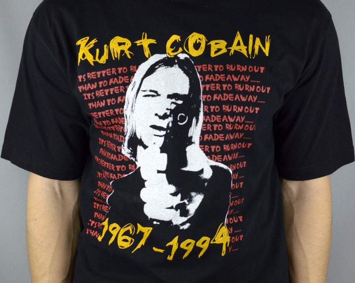 Vintage Kurt Cobain Nirvana Nevermind 90s T Shirt