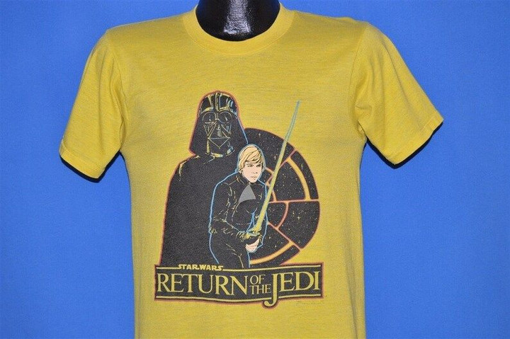 80s Star Wars Return Of The Jedi t shirt Small