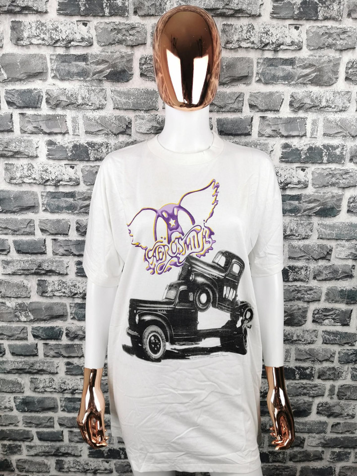 Aerosmith 1989 Unworn Vintage T shirt Pump