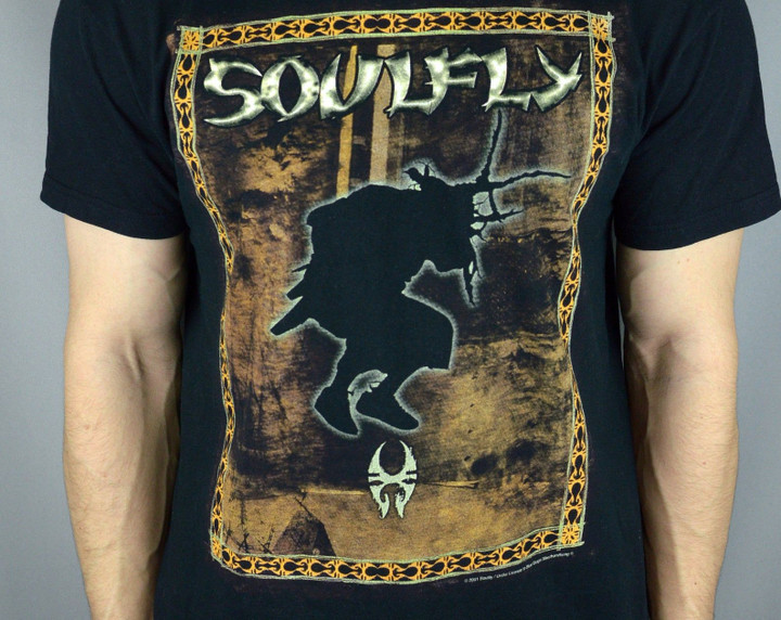 Vintage Soulfly 2001 T Shirt
