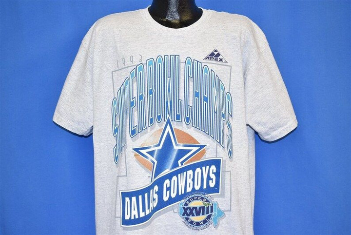 90s Dallas Cowboys Super Bowl XXVIII Champs  t shirt Extra Large Vintage Tee